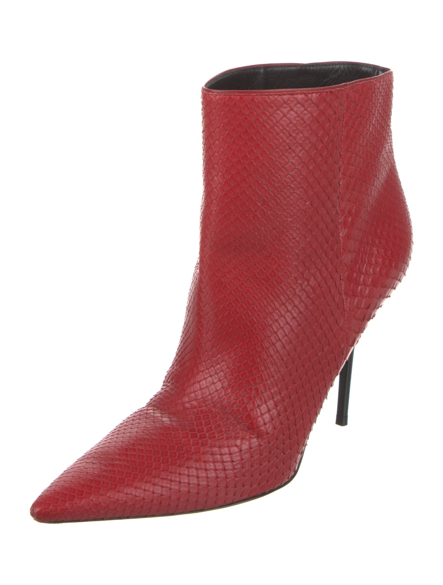 Saint Laurent Snakeskin Boots