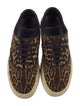 Saint Laurent Canvas Animal Print Sneakers