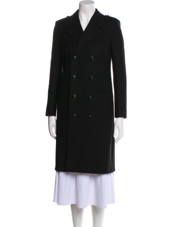 Saint Laurent Wool Peacoat