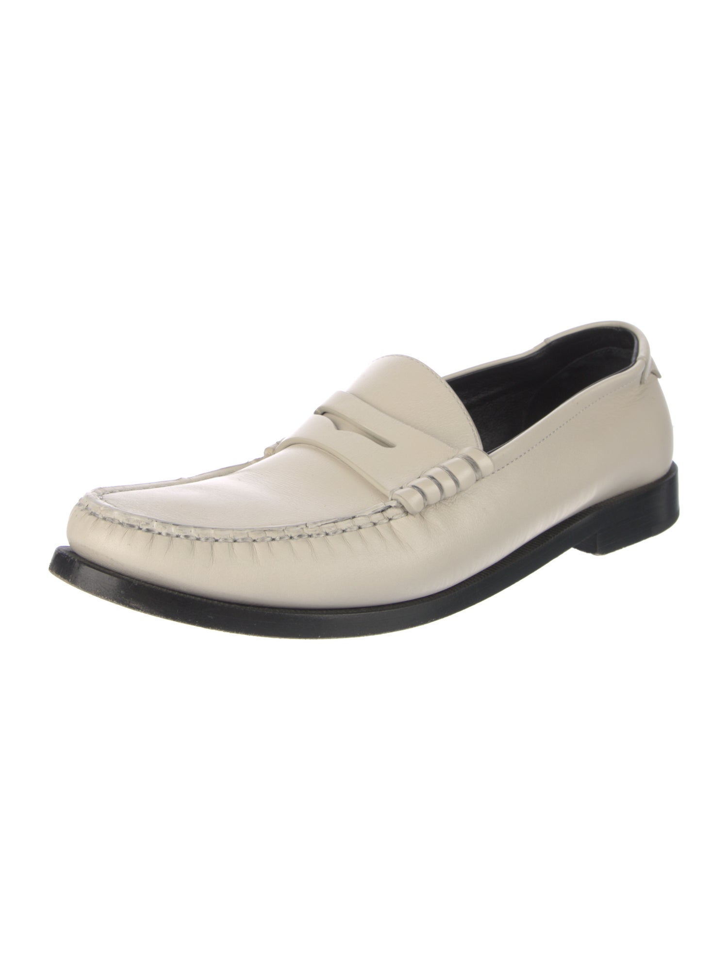 Saint Laurent Leather Loafers