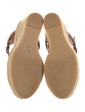 Saint Laurent Leather Espadrilles