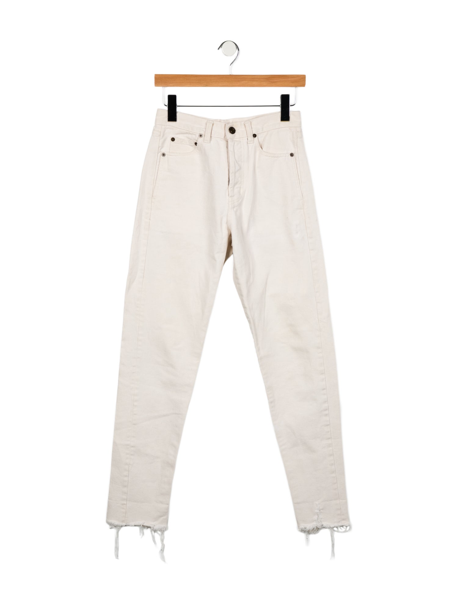 Saint Laurent Straight Leg Pants