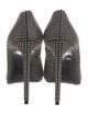 Saint Laurent Leather Polka Dot Print Pumps