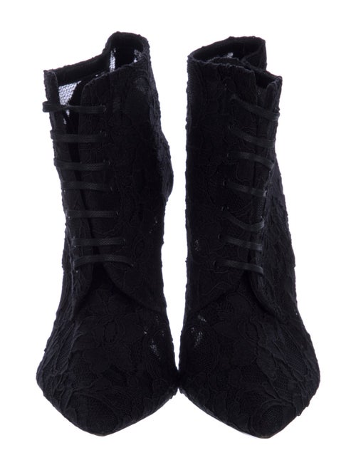 Saint Laurent Lace Lace Pattern Pumps