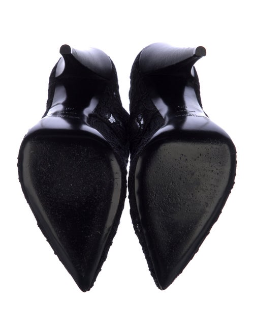 Saint Laurent Lace Lace Pattern Pumps