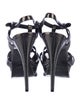 Saint Laurent Leather T-Strap Sandals