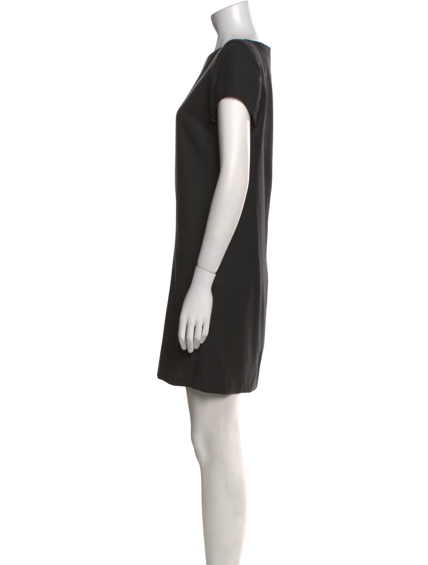 Saint Laurent Wool Mini Dress