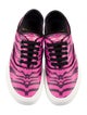 Saint Laurent Leather Printed Sneakers