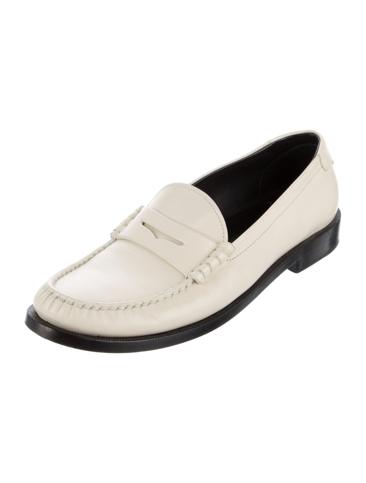 Saint Laurent Leather Loafers
