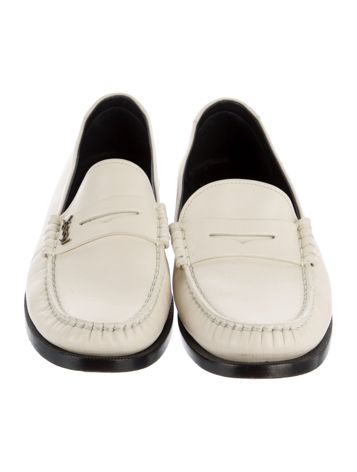Saint Laurent Leather Loafers