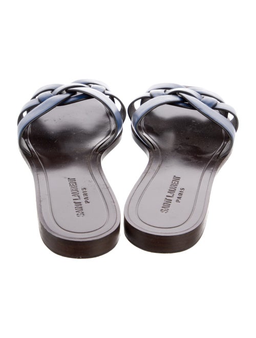 Saint Laurent Leather Slides