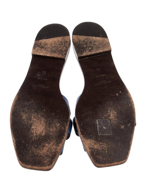 Saint Laurent Leather Slides