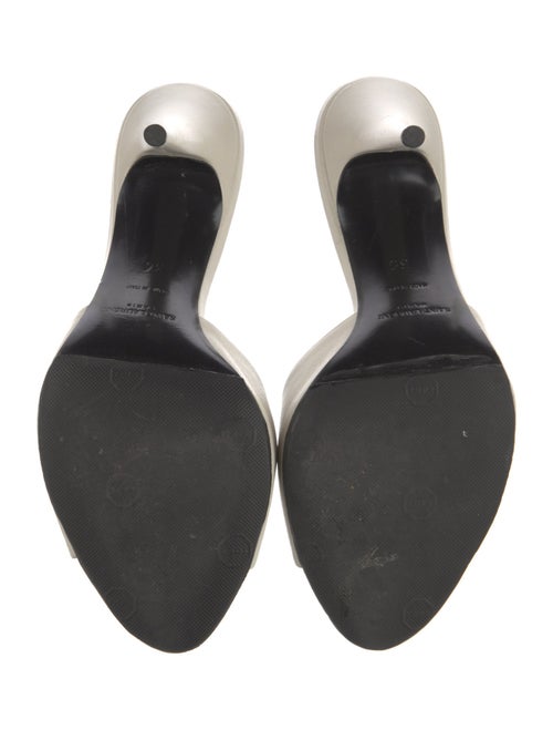 Saint Laurent Leather Slides