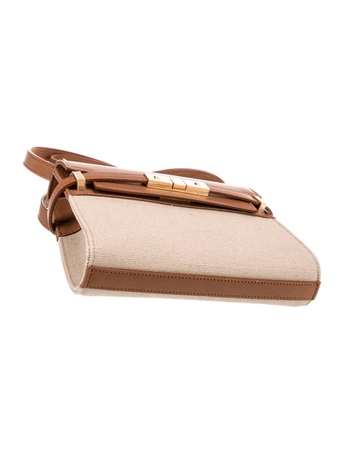 Saint Laurent Canvas Manhattan Mini 2024