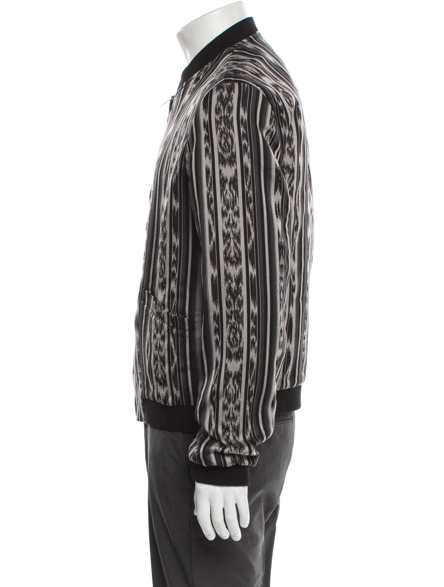 Saint Laurent 2018 Reversible Bomber Jacket