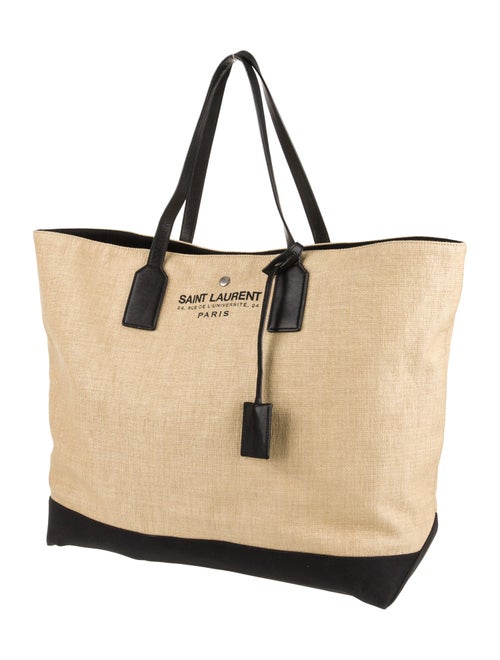 Saint Laurent Raffia Tote