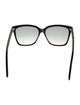 Saint Laurent Square Gradient Sunglasses
