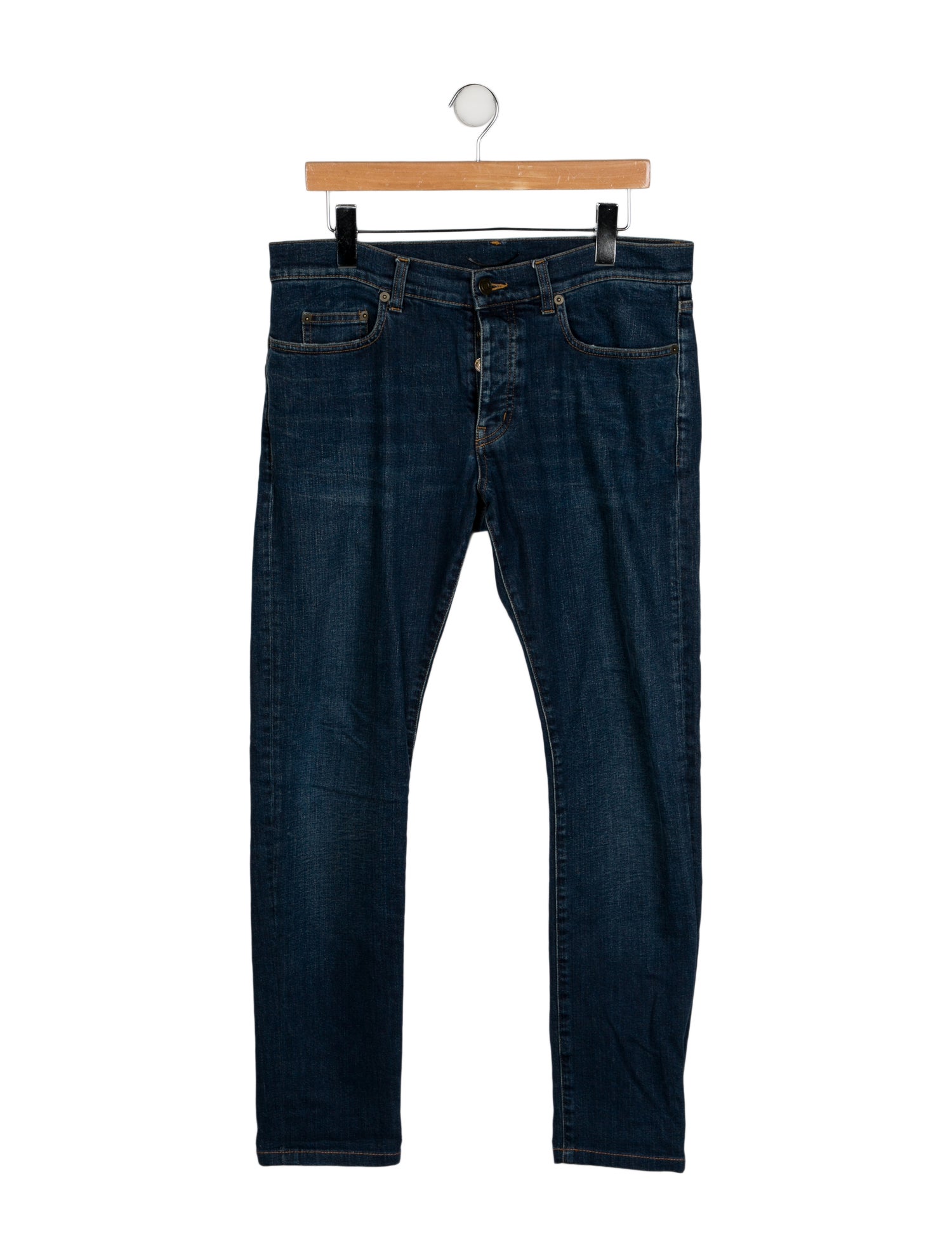 Saint Laurent 2016-2017 Straight-Leg Jeans