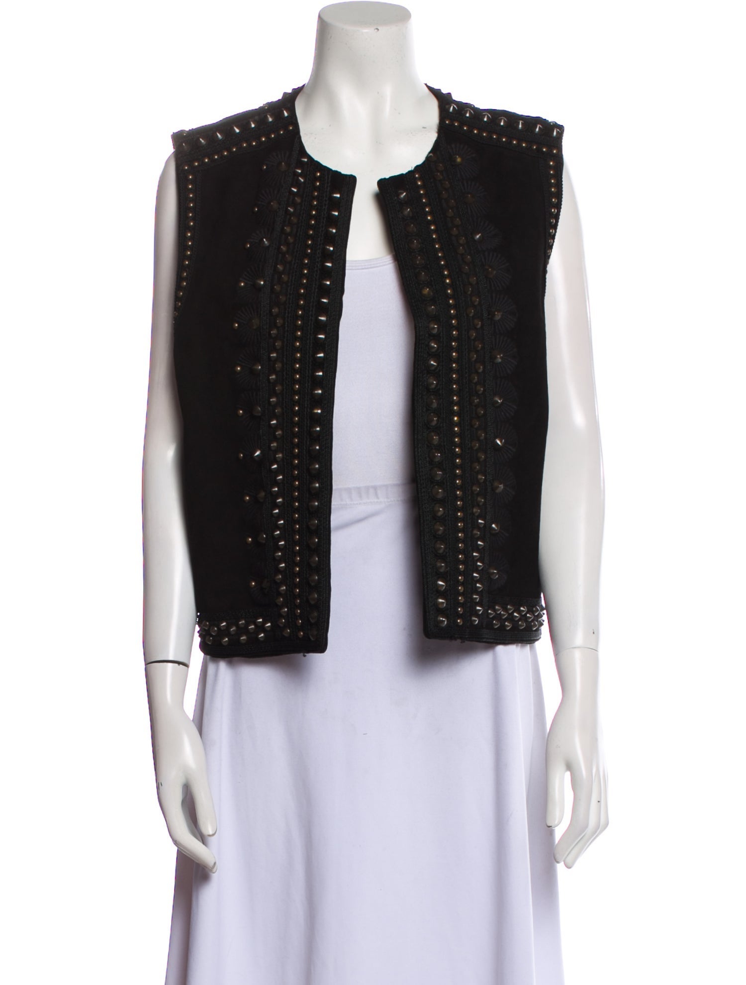 Saint Laurent Leather Vest