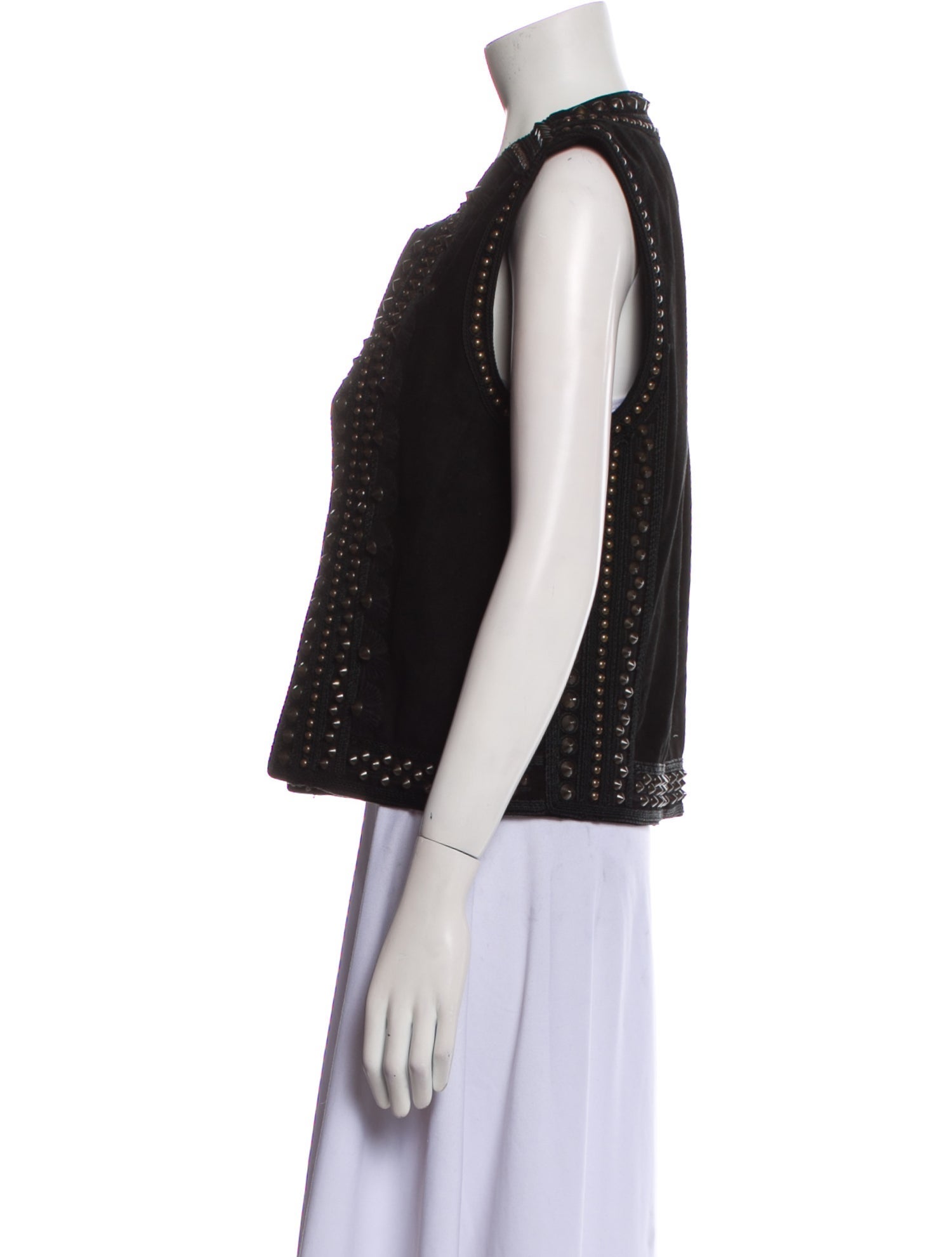 Saint Laurent Leather Vest