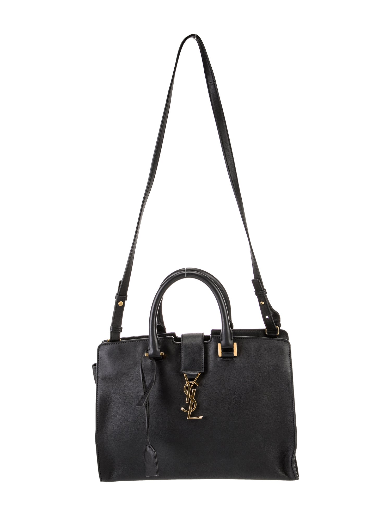 Saint Laurent Leather Cabas Small