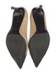 Saint Laurent Leather Colorblock Pattern Pumps