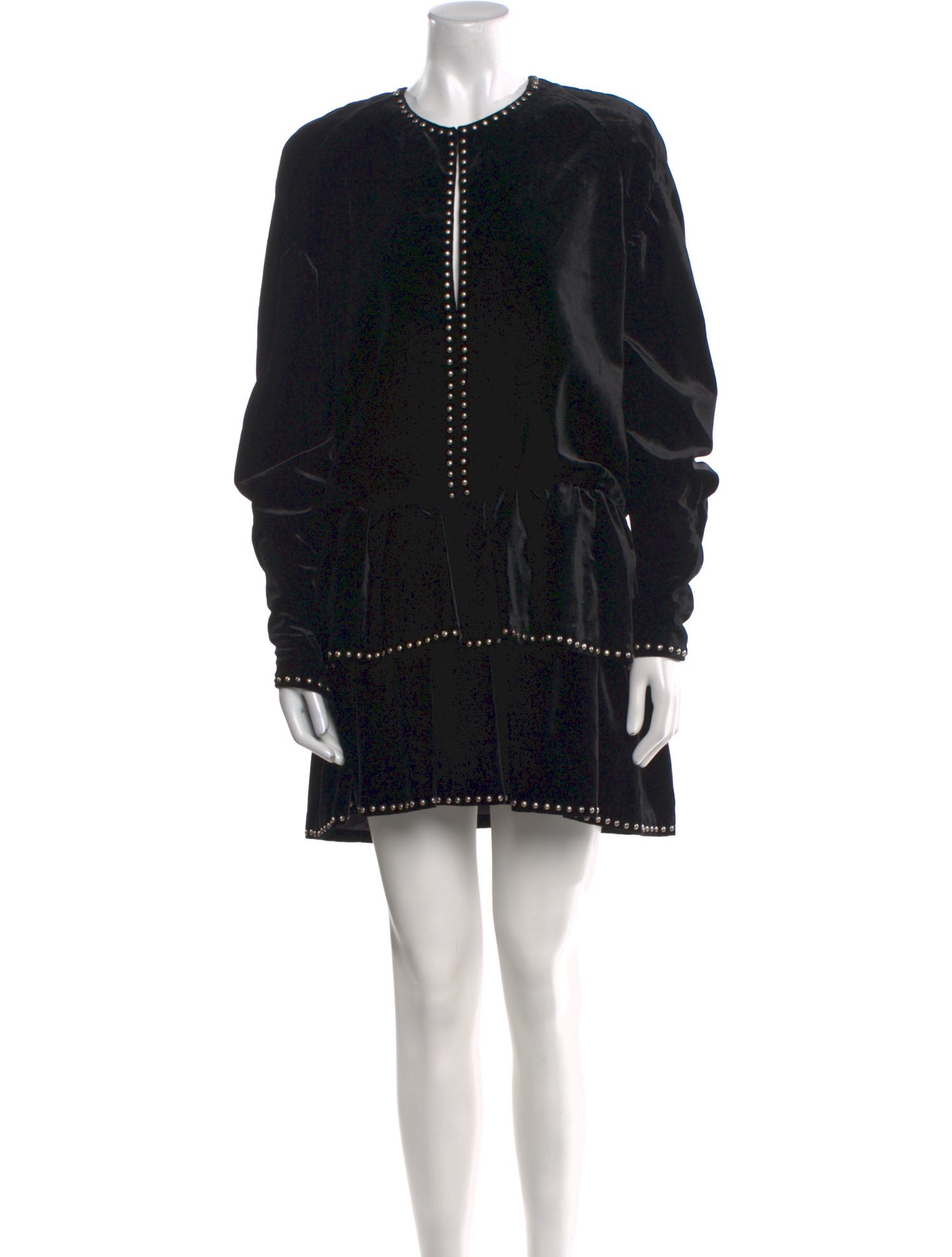 Saint Laurent Velvet Mini Dress w/ Tags