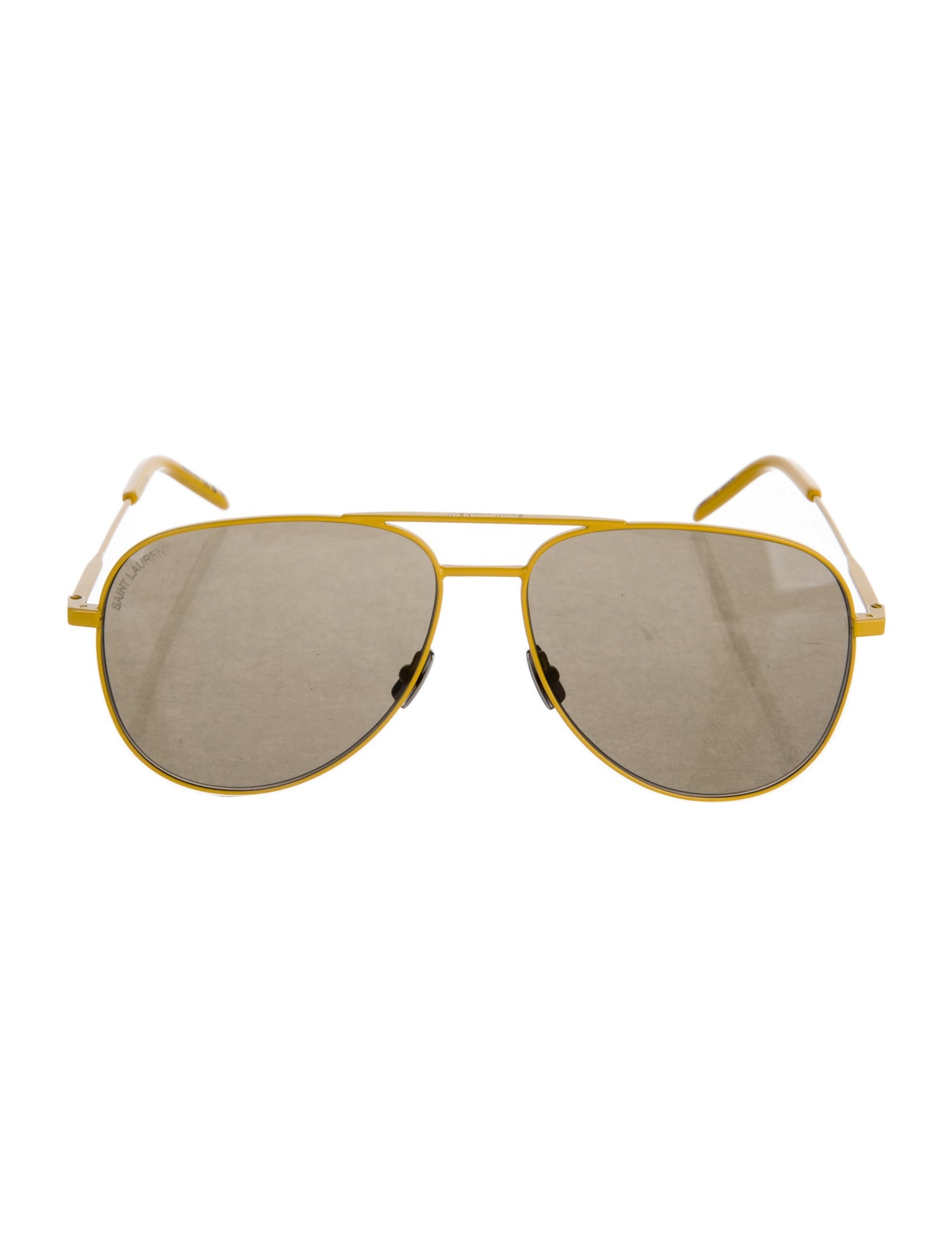 Saint Laurent Aviator Tinted Sunglasses w/ Tags