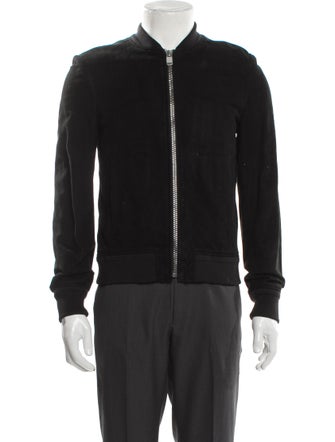 Saint Laurent 2013 Lamb Leather Bomber Jacket