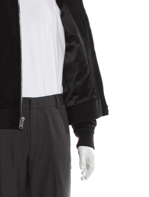 Saint Laurent 2013 Lamb Leather Bomber Jacket