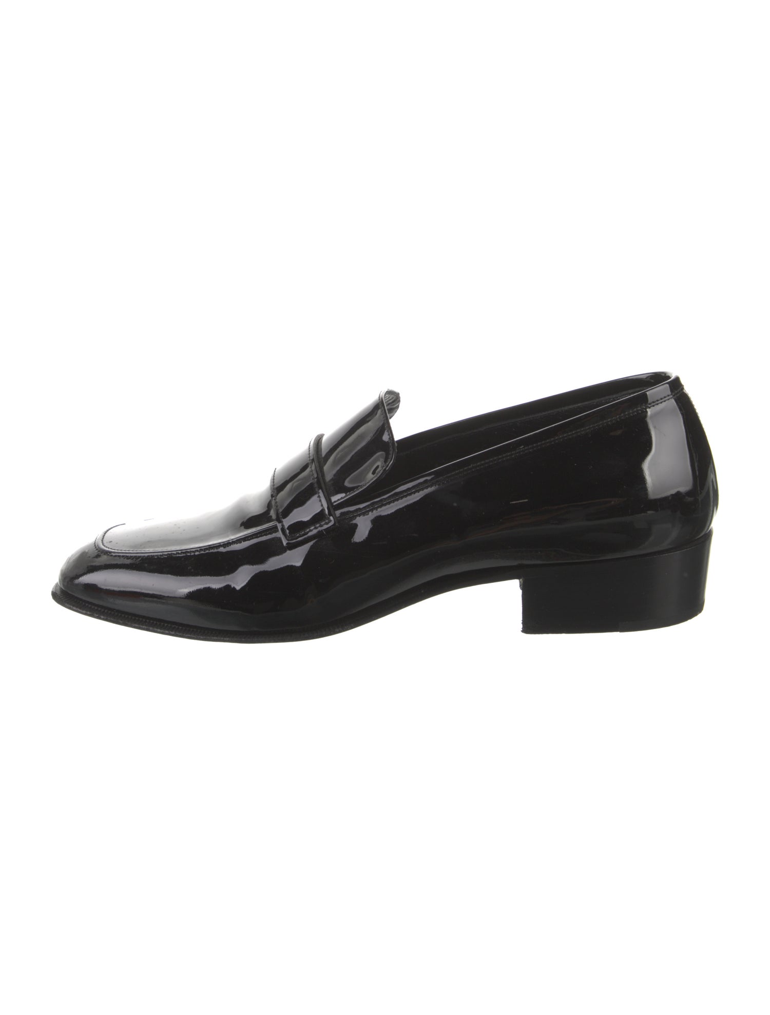 Saint Laurent Patent Leather Dress Loafers
