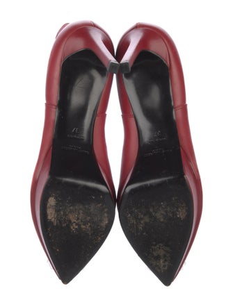 Saint Laurent Leather Colorblock Pattern Chelsea Boots