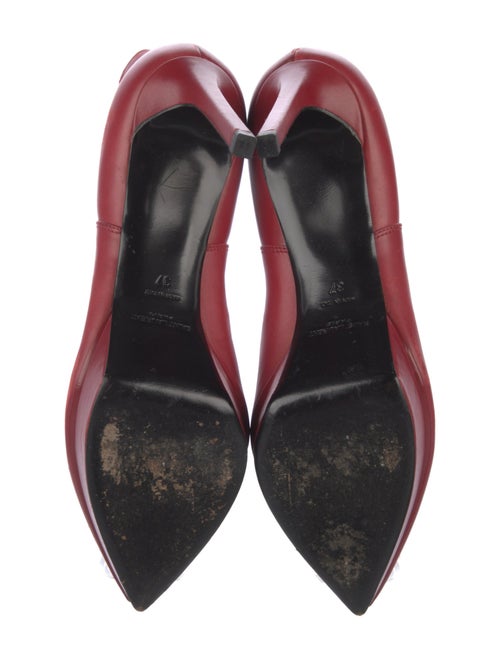 Saint Laurent Leather Colorblock Pattern Chelsea Boots