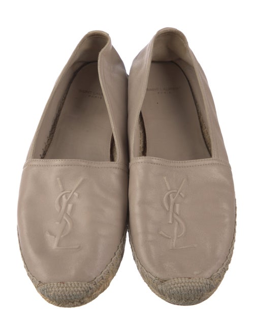Saint Laurent Leather Espadrilles