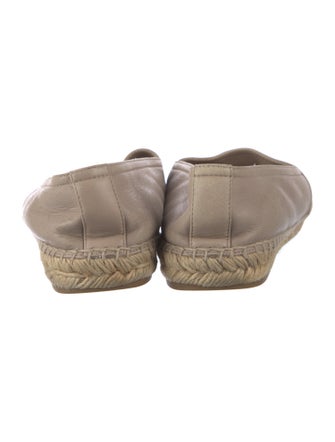 Saint Laurent Leather Espadrilles