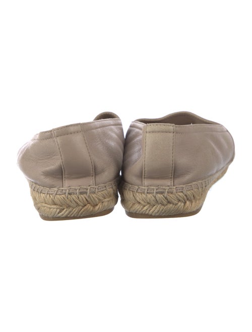 Saint Laurent Leather Espadrilles