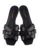Saint Laurent Leather Slides