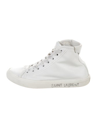 Saint Laurent Leather Sneakers