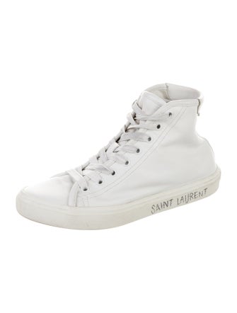 Saint Laurent Leather Sneakers