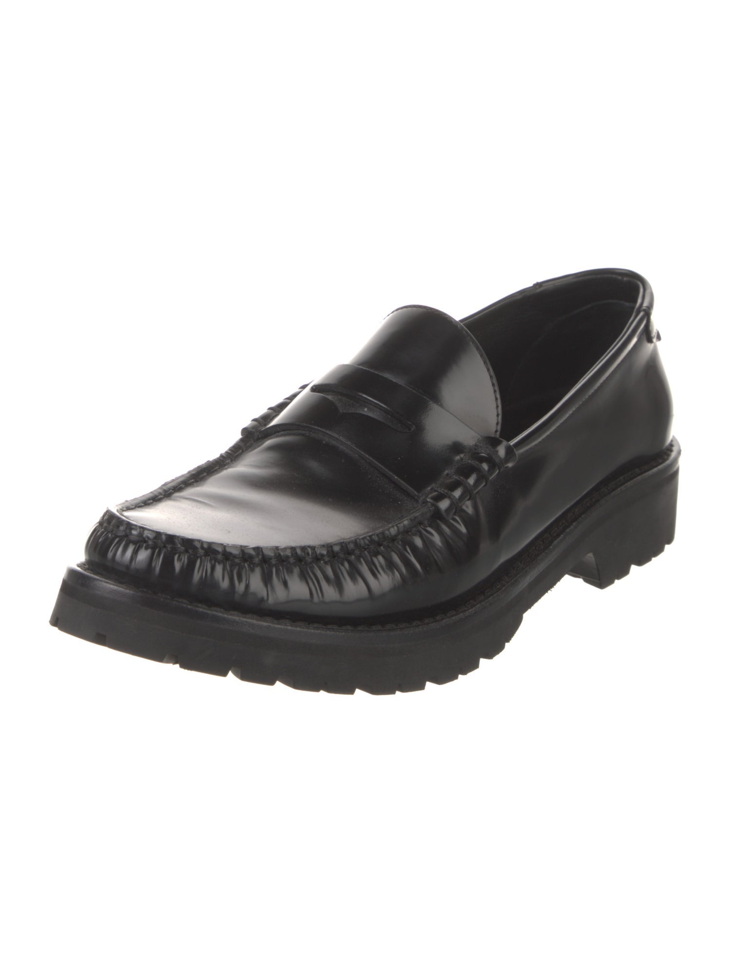 Saint Laurent Leather Loafers