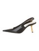 Saint Laurent Leather Slingback Pumps