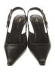 Saint Laurent Leather Slingback Pumps