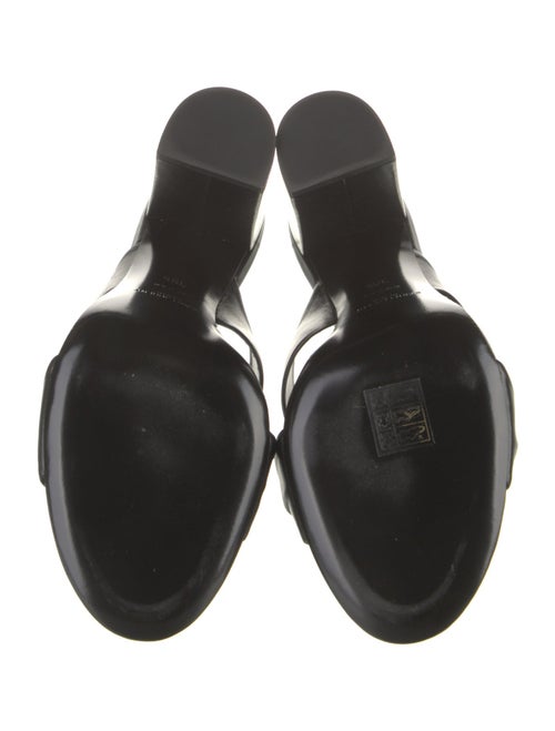 Saint Laurent Leather Slides