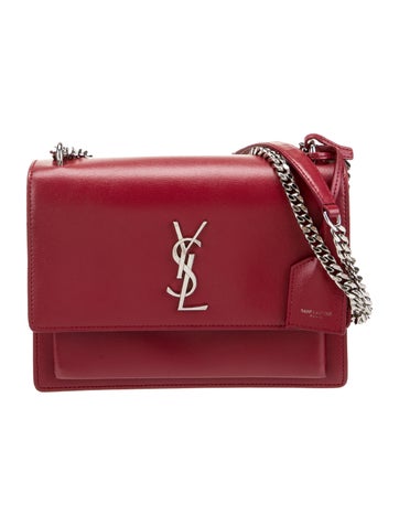 Saint Laurent Crossbody Bags Leather Sunset Medium