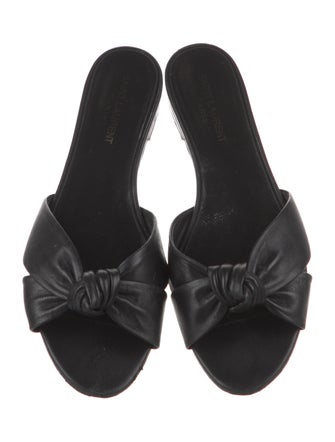 Saint Laurent Leather Flats