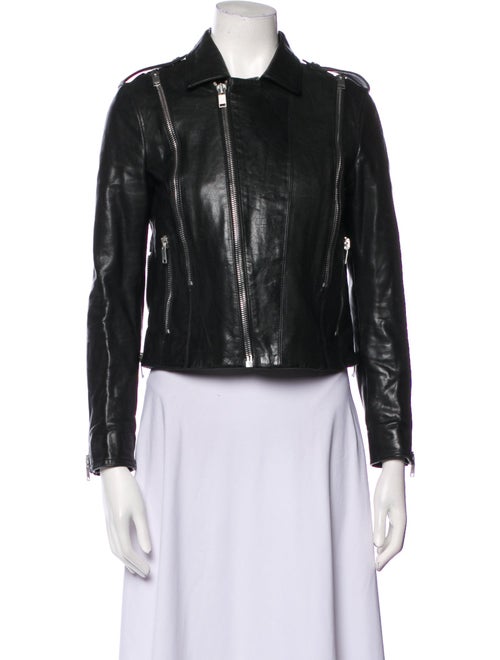 Saint Laurent Leather Biker Jacket