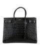 Saint Laurent Embossed Leather Sac De Jour Large