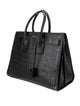 Saint Laurent Embossed Leather Sac De Jour Large
