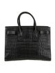 Saint Laurent Embossed Leather Sac De Jour Large