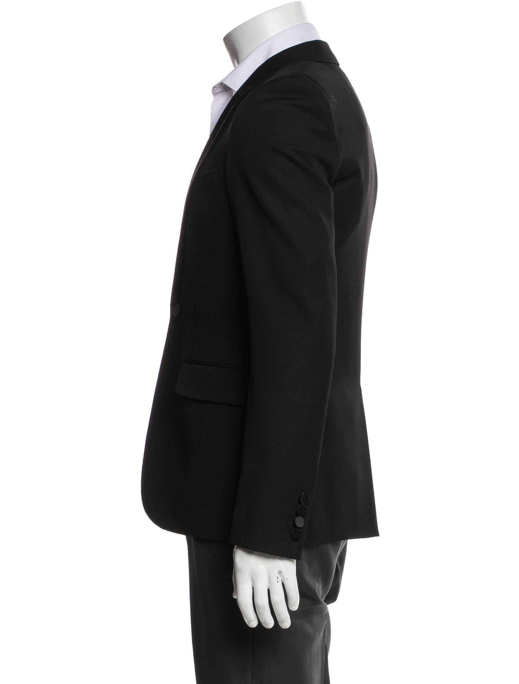 Saint Laurent Virgin Wool Blazer